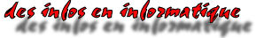 infos en informatique